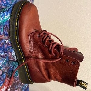 Size 7 soft leather Dr martins. Worn maybe twice. In new condition